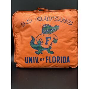 Vintage Florida Gator Seat Cushion Mean Albert Logo Go Gators